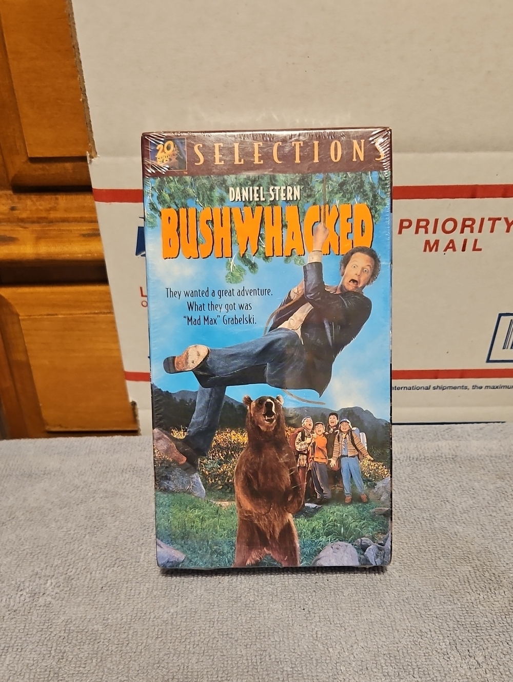 NEW SEALED BUSHWHACKED VHS DANIEL STERN FOX WATERMARK